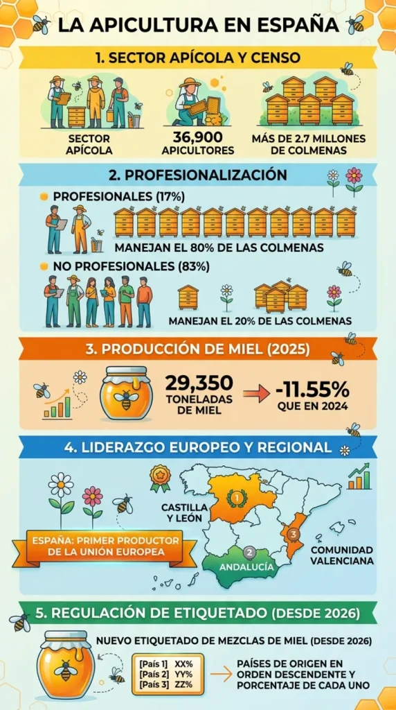 Productores miel España